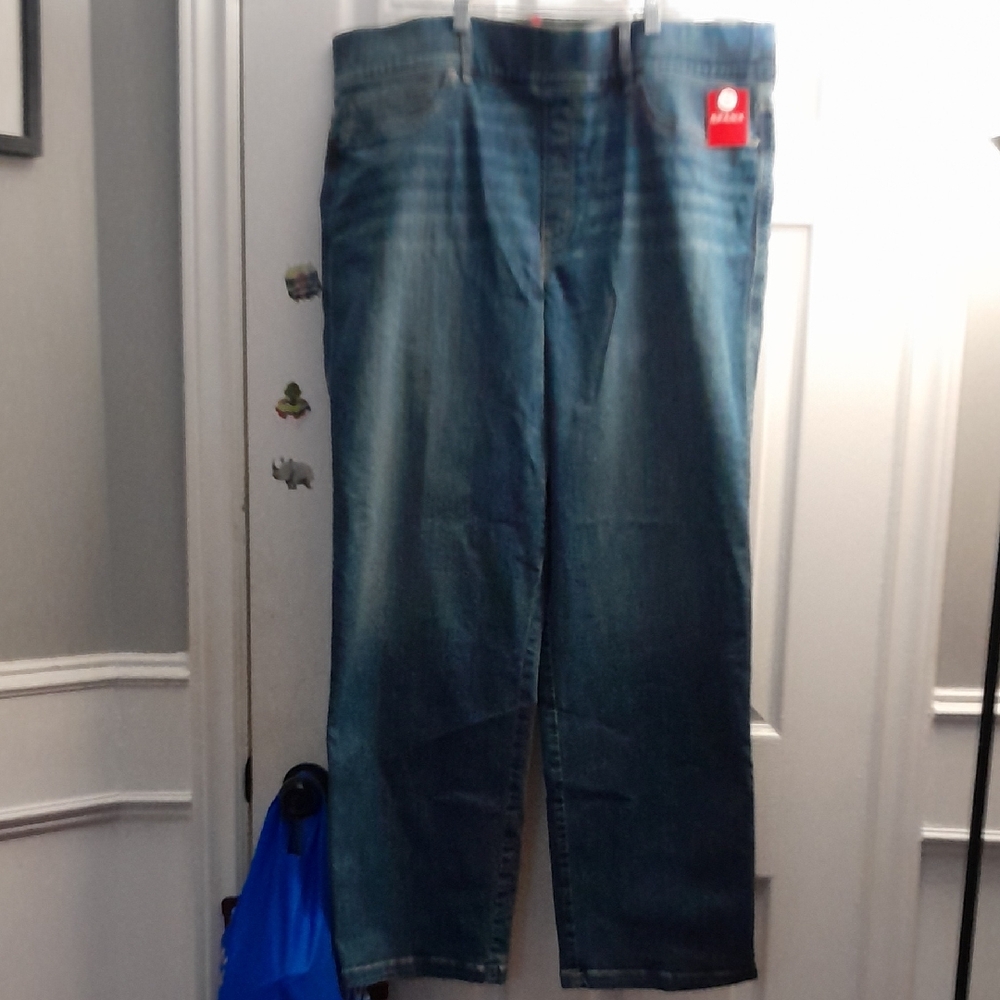 NWT SPANX Dark Wash Denim Jeans